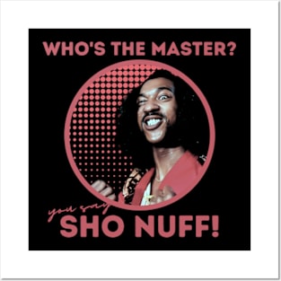 sho nuff | master Posters and Art